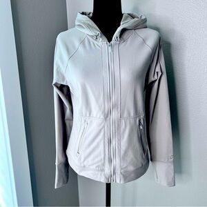 Calvin Klein Performance women’s tan full zip hoodie size medium